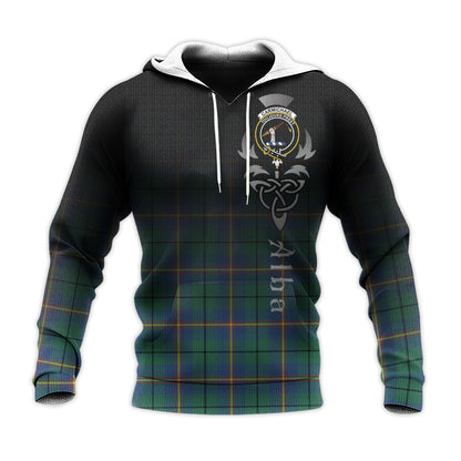 Printivon Carmichael Ancient Tartan Crest Alba Celtic Hoodie