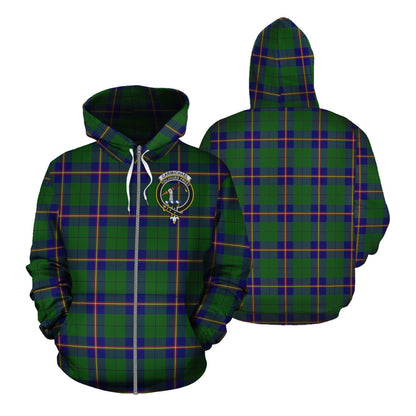 Printivon Carmichael Modern Tartan Hoodie