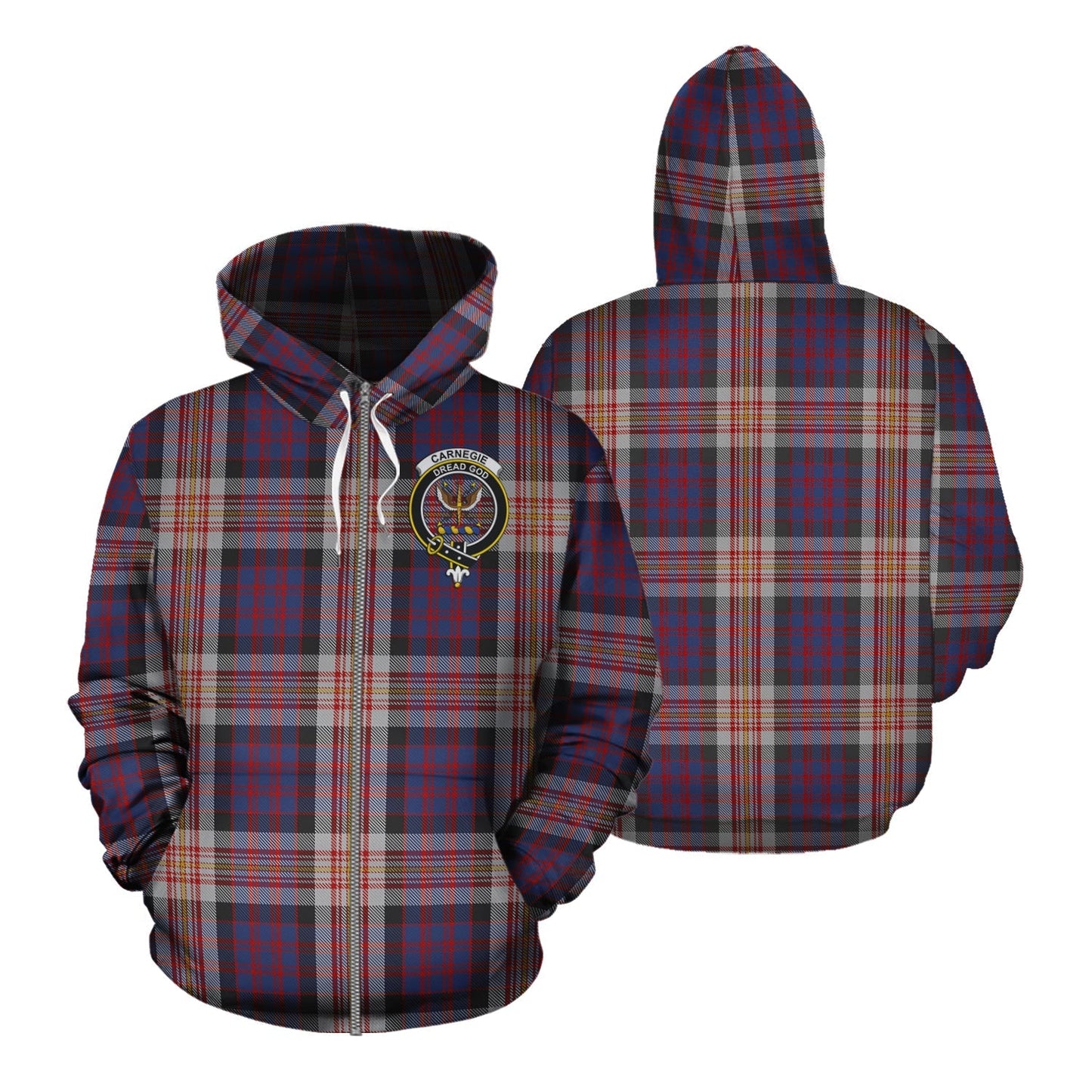 Printivon Carnegie Tartan Hoodie