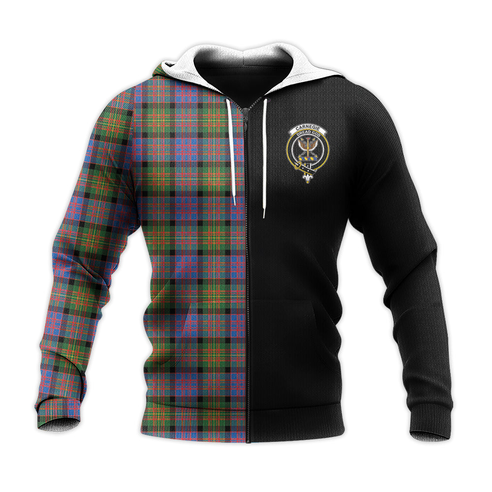 Printivon Carnegie Ancient Tartan Personalize Half Hoodie