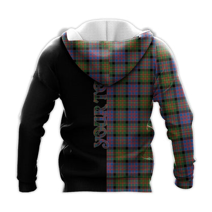 Printivon Carnegie Ancient Tartan Personalize Half Hoodie