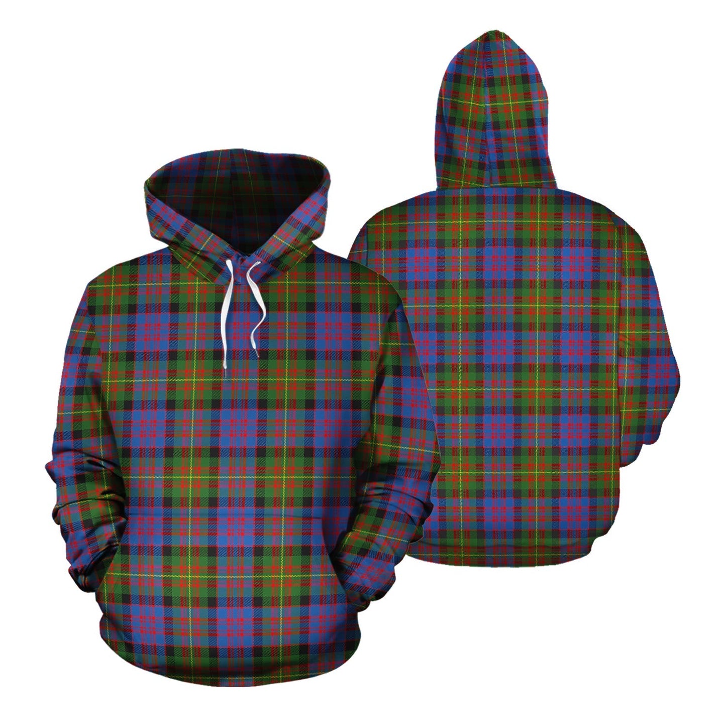 Printivon Carnegie Ancient Tartan Hoodie