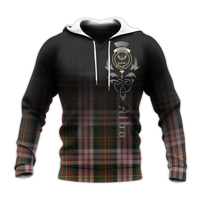 Printivon Carnegie Dress Tartan Crest Alba Celtic Hoodie
