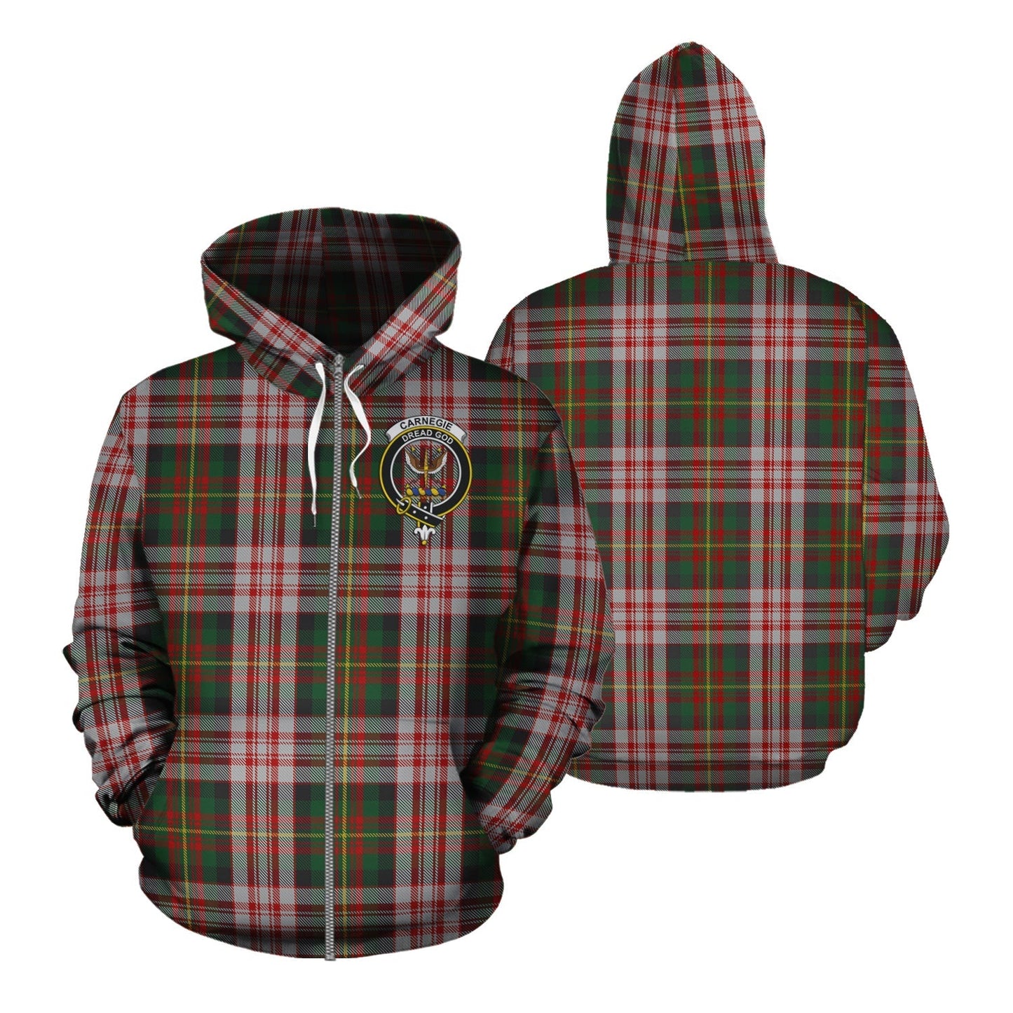 Printivon Carnegie Dress Tartan Hoodie
