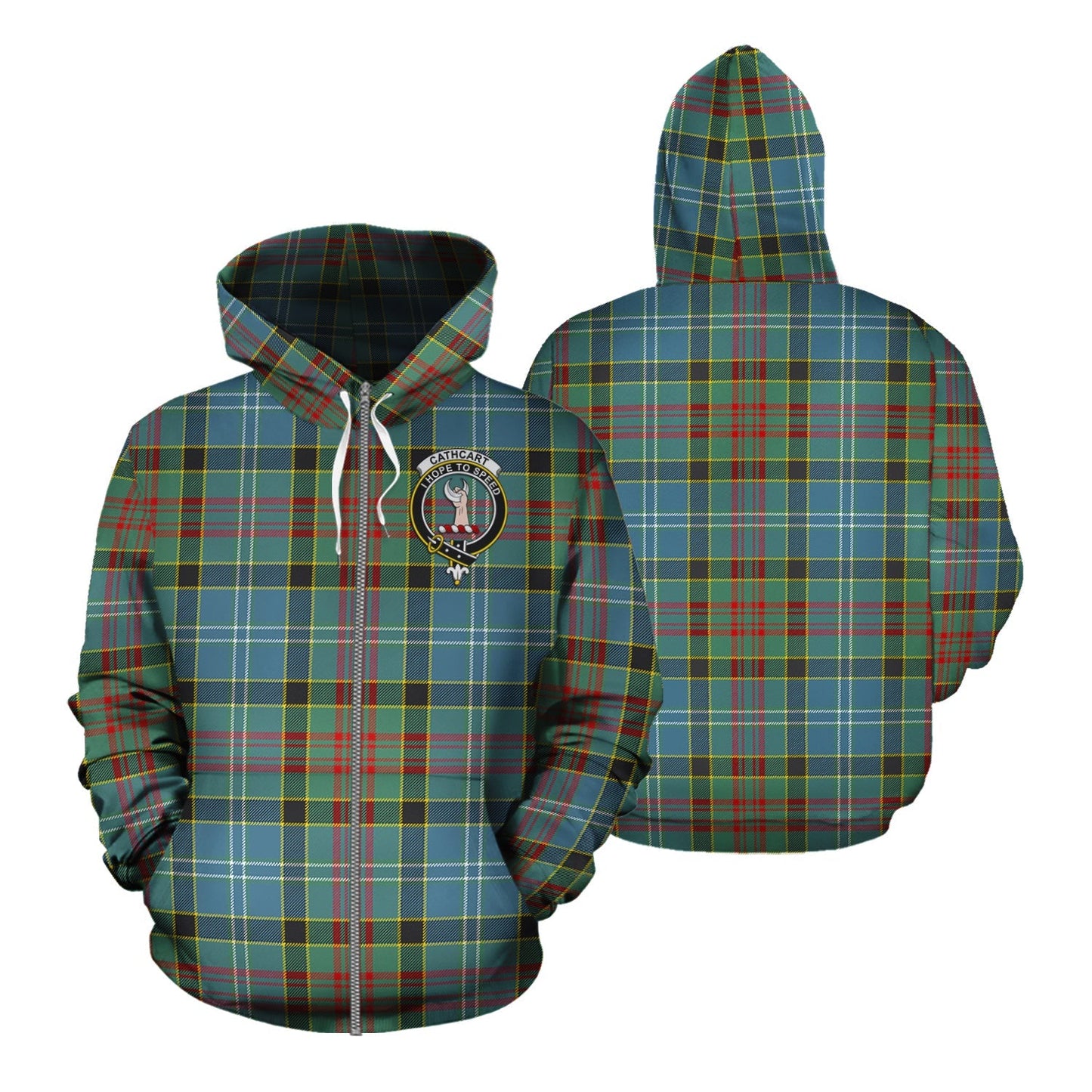 Printivon Cathcart Tartan Hoodie