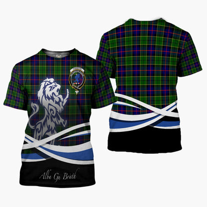 Printivon Forsyth Clan Crest Alba Gu Brath T Shirt Scotland Gift