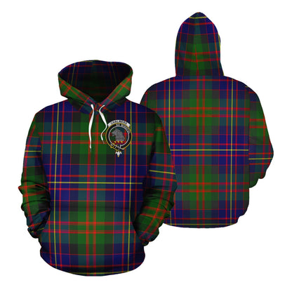 Printivon Chalmers Modern Tartan Hoodie