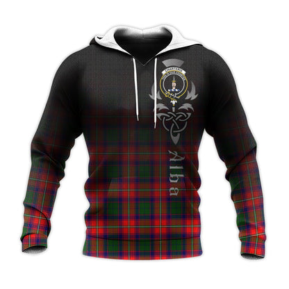 Printivon Charteris Tartan Crest Alba Celtic Hoodie