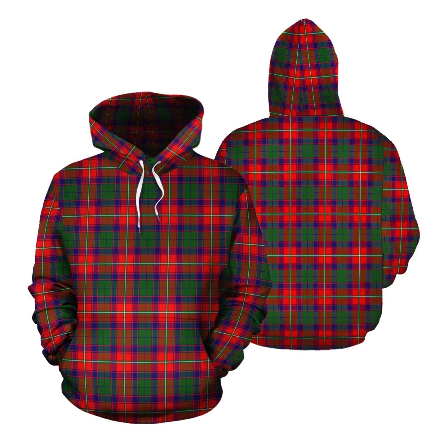 Printivon Charteris Tartan Hoodie