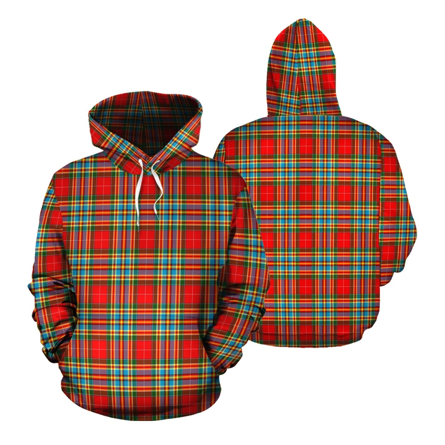 Printivon Chattan Tartan Hoodie