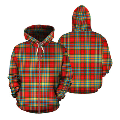 Printivon Chattan Tartan Hoodie