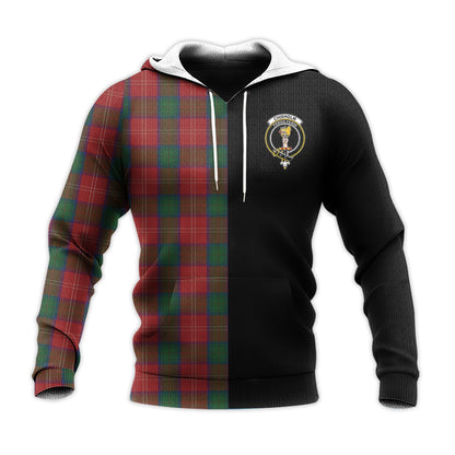 Printivon Chisholm Tartan Personalize Half Hoodie