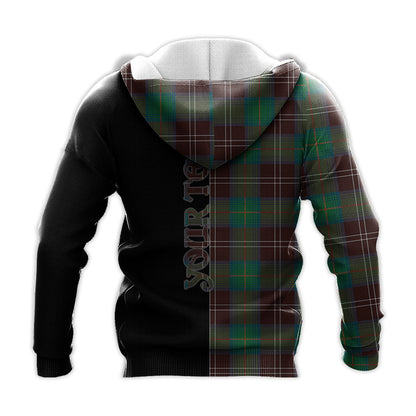 Printivon Chisholm Hunting Ancient Tartan Personalize Half Hoodie