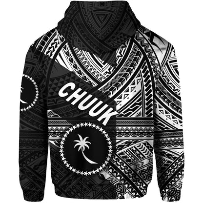 FSM Chuuk Zip Hoodie Original Style Black
