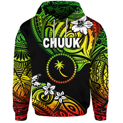 FSM Chuuk Hoodie Unique Vibes Reggae