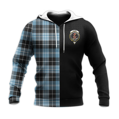 Printivon Clark Ancient Tartan Personalize Half Hoodie