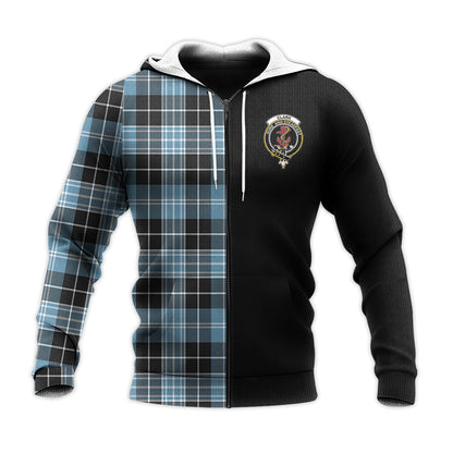 Printivon Clark Ancient Tartan Personalize Half Hoodie