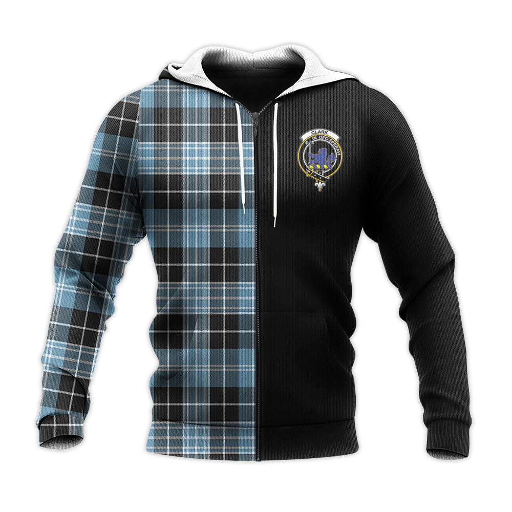 Printivon Clark Lion Ancient Tartan Personalize Half Hoodie