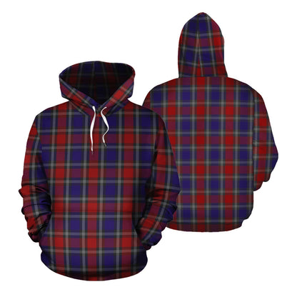Printivon Clark Lion Red Tartan Hoodie