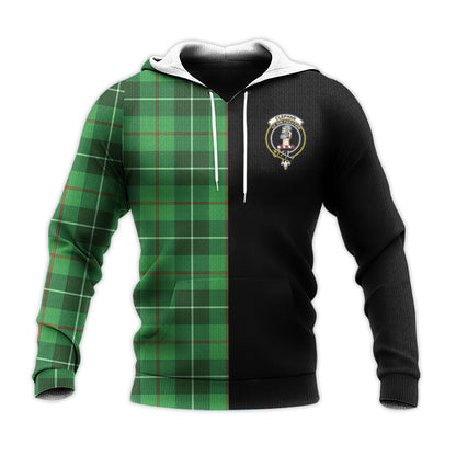 Printivon Clephan Tartan Personalize Half Hoodie