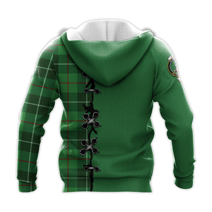 Printivon Clephan Tartan Hoodie Lion Rampant And Celtic Thistle Style