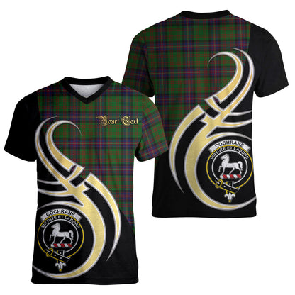 Printivon Cochrane Tartan Crest Believe In Me T Shirt