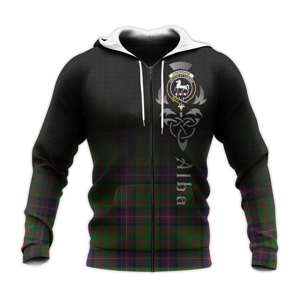 Printivon Cochrane Tartan Crest Alba Celtic Hoodie