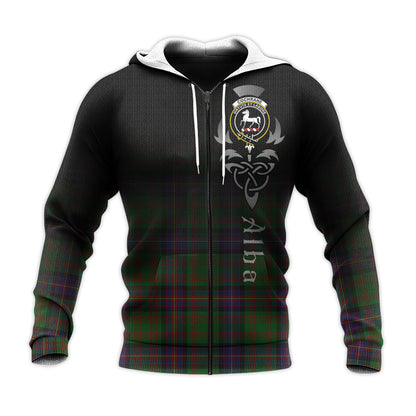 Printivon Cochrane Tartan Crest Alba Celtic Hoodie