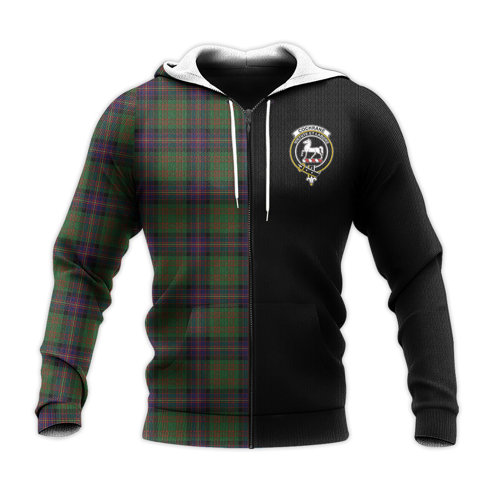 Printivon Cochrane Tartan Personalize Half Hoodie