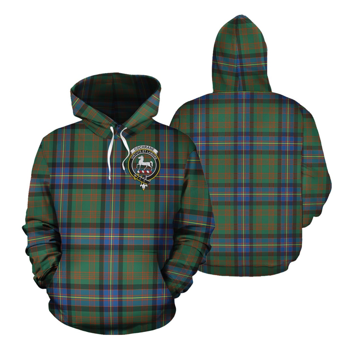 Printivon Cochrane Ancient Tartan Hoodie
