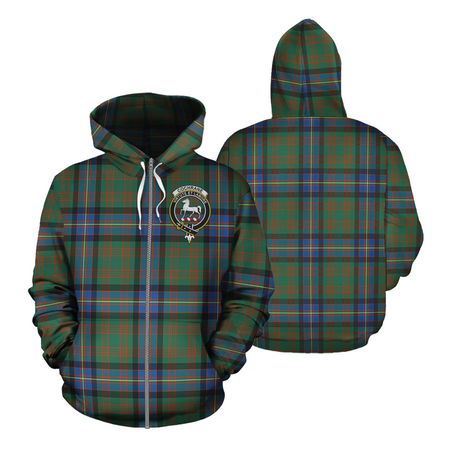 Printivon Cochrane Ancient Tartan Hoodie
