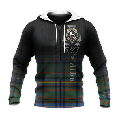 Printivon Cochrane Ancient Tartan Crest Alba Celtic Hoodie