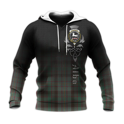 Printivon Cochrane Hunting Tartan Crest Alba Celtic Hoodie