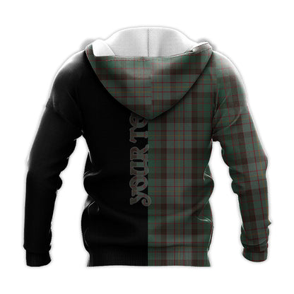 Printivon Cochrane Hunting Tartan Personalize Half Hoodie