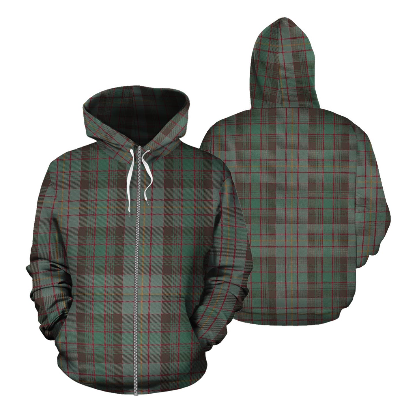 Printivon Cochrane Hunting Tartan Hoodie
