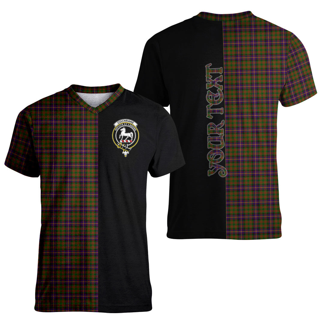 Printivon Cochrane Modern Tartan Personalize Half T shirt