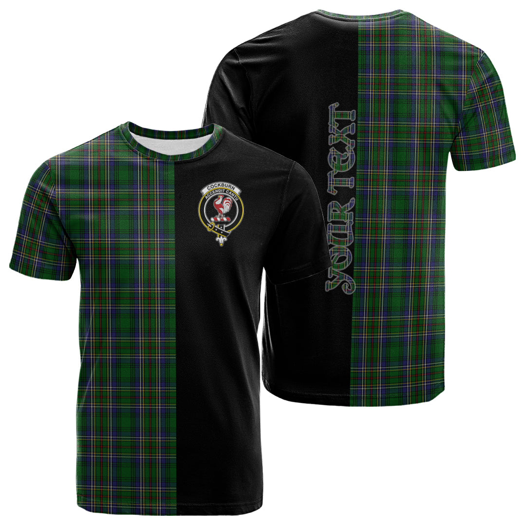 Printivon Cockburn Tartan Personalize Half T shirt