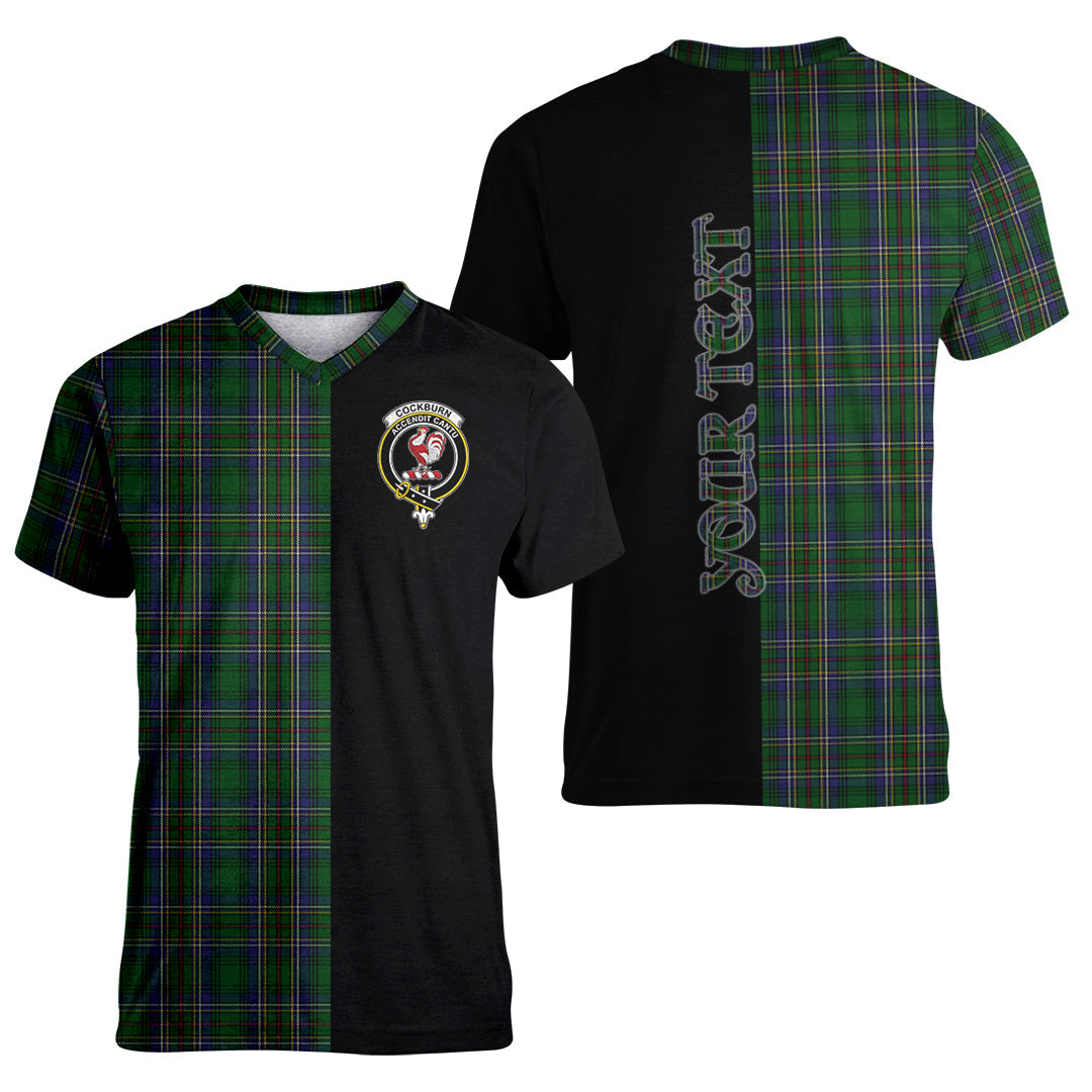 Printivon Cockburn Tartan Personalize Half T shirt
