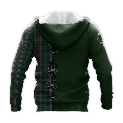 Printivon Cockburn Tartan Hoodie Lion Rampant And Celtic Thistle Style