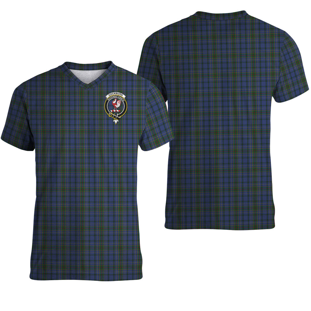 Printivon Cockburn Blue Tartan T Shirt