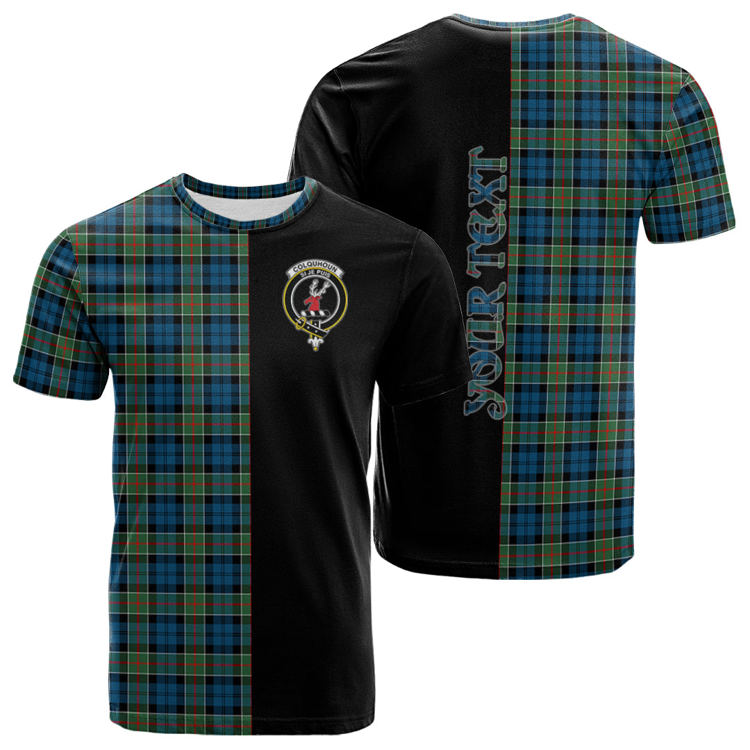Printivon Colquhoun Ancient Tartan Personalize Half T shirt