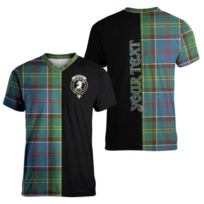 Printivon Colville Tartan Personalize Half T shirt