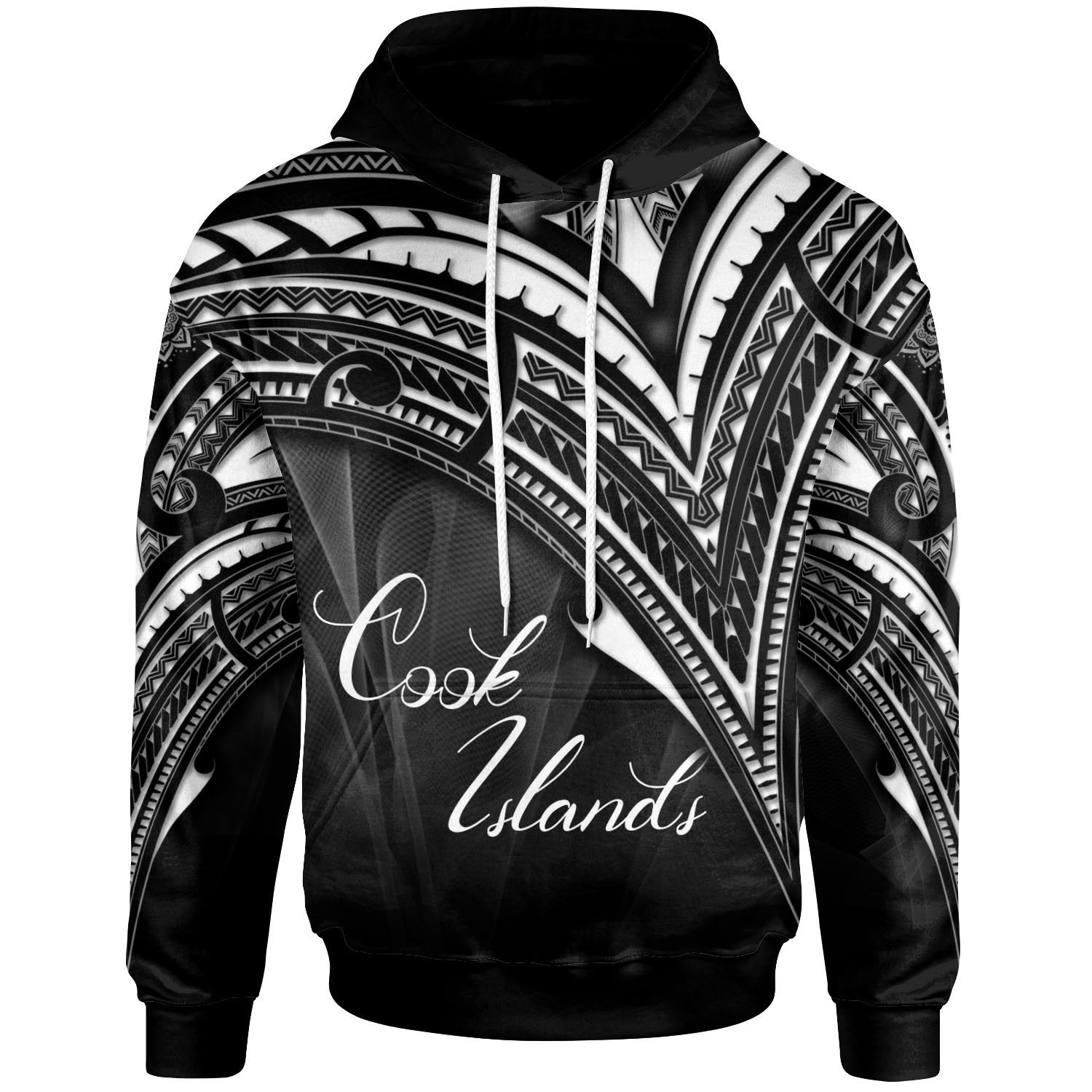 Cook Islands Hoodie Cross Style