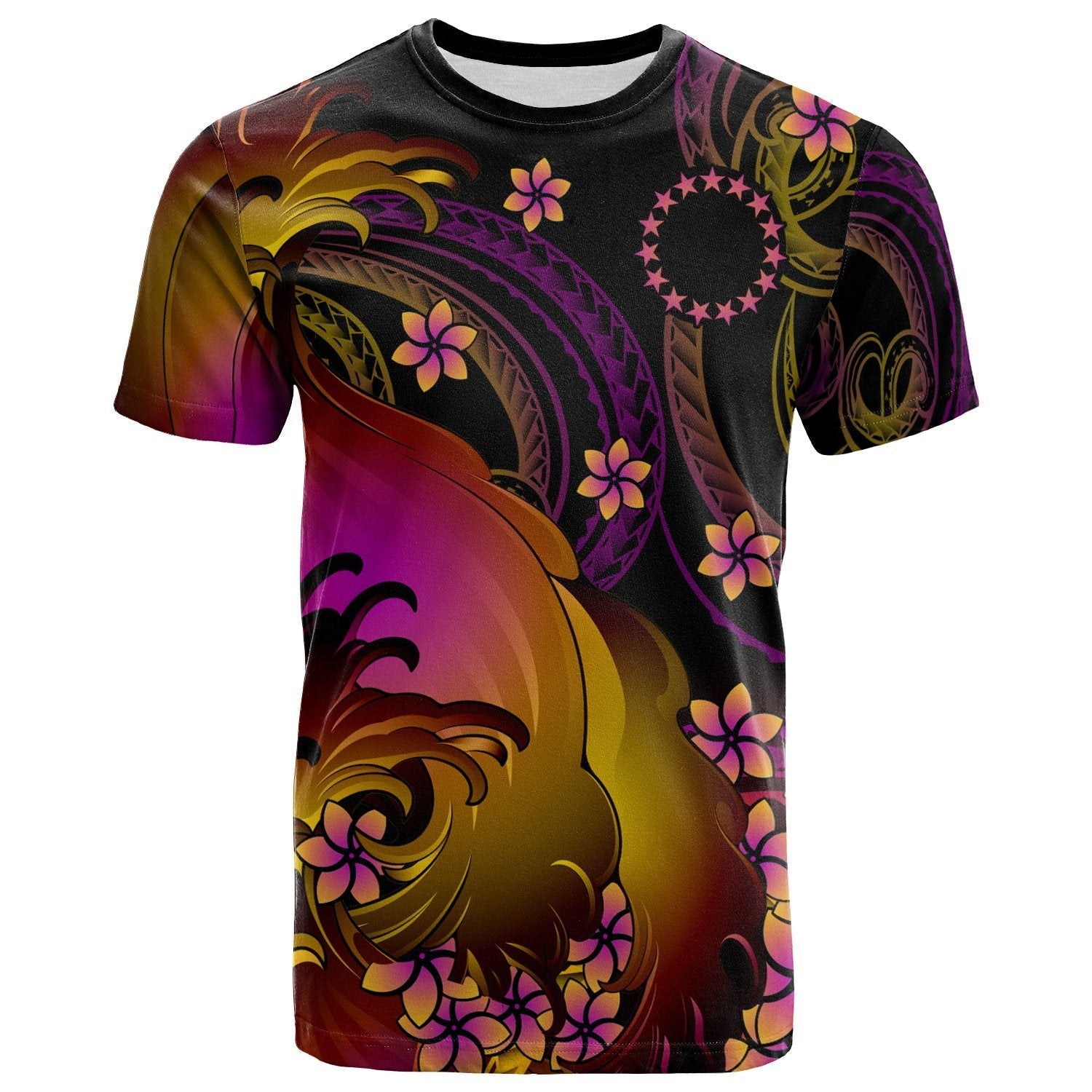 Cook Islands T-Shirt - Cook Islands In Wave
