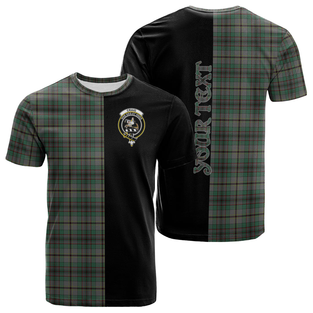Printivon Craig Tartan Personalize Half T shirt