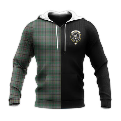 Printivon Craig Tartan Personalize Half Hoodie