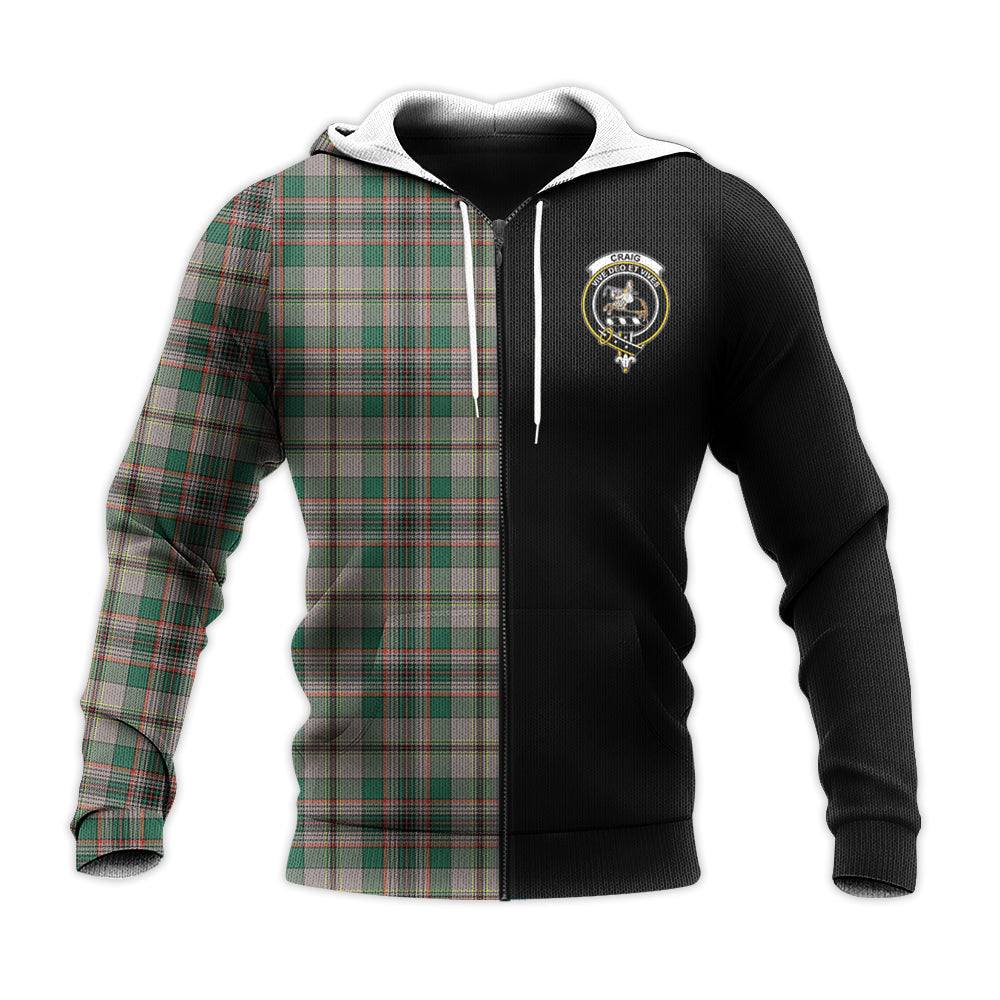 Printivon Craig Ancient Tartan Personalize Half Hoodie
