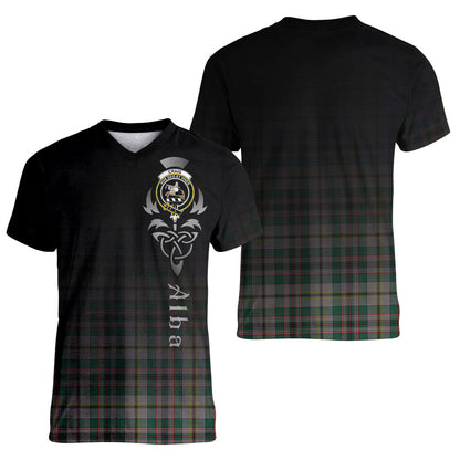 Printivon Craig Ancient Tartan Crest Alba Celtic T Shirt