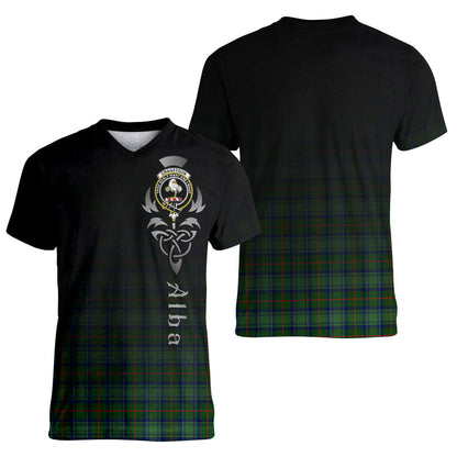 Printivon Cranstoun Tartan Crest Alba Celtic T Shirt