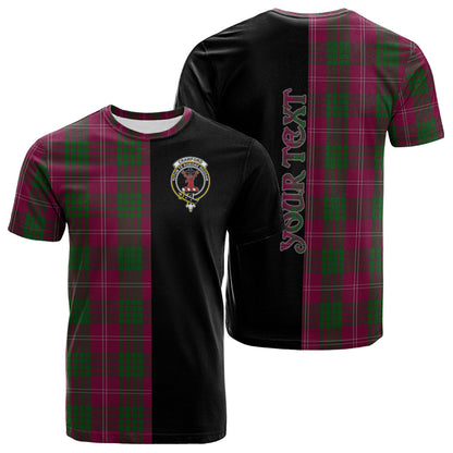 Printivon Crawford Tartan Personalize Half T shirt